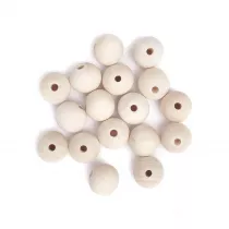 Dalprint Koraliki drewniane kulki 20 mm