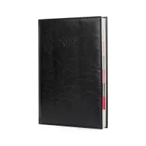 Kalendarz 2027 A4 Agenda Dzienny Czarny