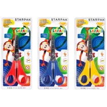 Starpak Noyczki szkolne dla leworcznych Safari 13 cm