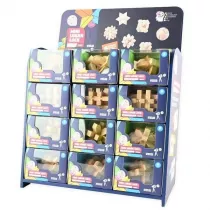 Puzzle drewniane IQ amigwki MIX Robe
