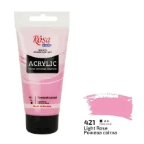 Rosa Farba akrylowa light pink 421 75ml