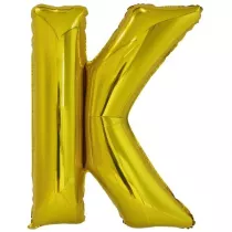 Amscan Balon foliowy litera K z�ota 63,5x86cm