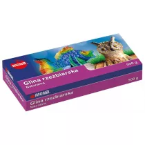 Mona Glina rzebiarska naturalna 500g