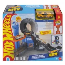 Hot Wheels City Warsztat Rozk�adana opona Mattel
