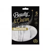 Godan Balony Beauty&Charm pastelowe bia�e 5 szt.