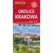Mapa - Okolice Krakowa 1:45 000