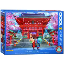 Puzzle 1000 el. Japonia, Wiosna w Sakura Eurographics