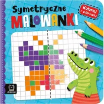 Koloruj i odkrywaj. Symetryczne kolorowanki