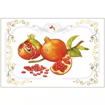 Karnet B-BD 502 061 + koperta Granat 12x18 cm