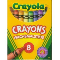 Crayola Kredki świecowe bezpieczne 8 kolorów