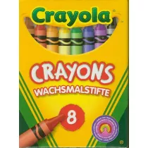 Crayola Kredki wiecowe bezpieczne 8 szt.