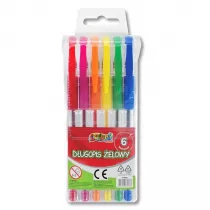 Penmate D�ugopis �elowy Kolori 6 kolor�w 6 szt.