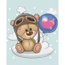 Twoje Hobby Malowanie po numerach - Ma�y pilot 40x50cm
