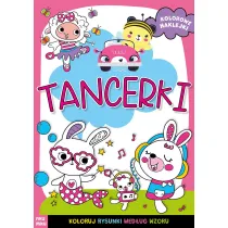 Tancerki. Kolorowe naklejki