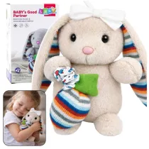 Kr�liczek pluszowy pozytywka LeanToys