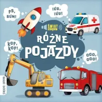 Ksieczka kartonowa rne pojazdy