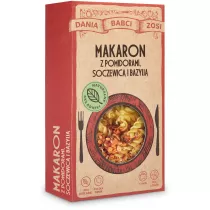 Dania Babci Zosi Makaron z pomidorami, soczewic i bazyli 180 g