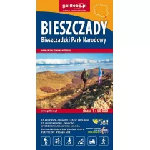 Bieszczady - Bieszczadzki PN - mapa 1:50 000