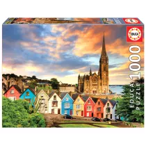 Puzzle 1000 el. Katedra �w. Kolmana, Cobh, Irlan Educa