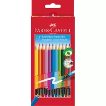 Faber-Castell Kredki z gumk 12 szt.