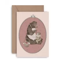 Karnet Mama - Mommy Bear