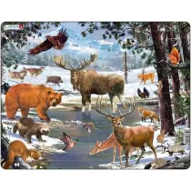 Puzzle Ukadanka Las pnocny Maxi Larsen