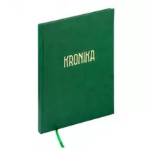 Kronika A4 120 kartek zielona GRAND