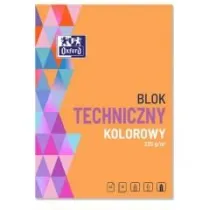 Blok techniczny A3/10K 225g kolor (10szt) OXFORD