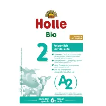 Holle Mleko A2 krowie 2 nastpne dla niemowlt po 6 miesicu 400 g Bio
