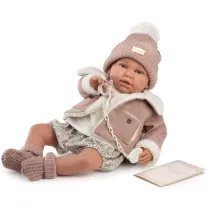 Lalka hiszpa�ska Reborn Daniela 52cm Antonio Juan