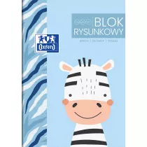 Oxford Blok rysunkowy Kids A3 Gadka biay