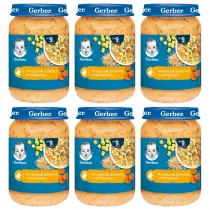 Gerber Zupka krupniczek drobiowy z warzywami dla niemowlt po 9 miesicu zgrzewka 6 x 190 g