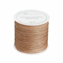 dpCraft Sznurek nulonowy 0,8mm 50m Soft Carmel