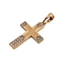 Zawieszka krzy� z�ota 23x15mm