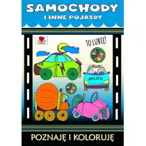 Samochody i inne pojazdy. Poznaj� i koloruj�