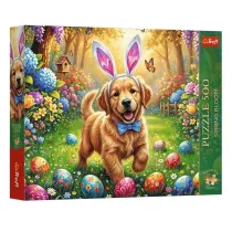 Puzzle 500 Premium Plus Wielkanocny piesek TREFL