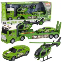 Zestaw militarny �wiat�o d�wi�k LeanToys