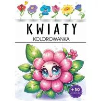 Kwiaty. Kolorowanka