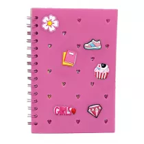 Stnux Notes A5/80K z wpinkami r�owy