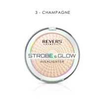 Revers Strobe & Grow Highlighter 03 Champagne Puder roz�wietlaj�cy 8 ml