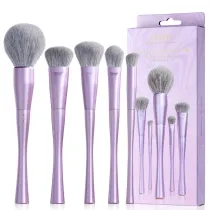 Jessup Zestaw Luxury Purple Face Makeup Brush zestaw p�dzli 5pcs T514 5 szt.
