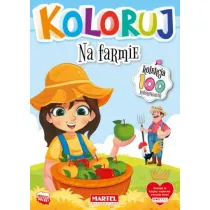 Na farmie. Koloruj
