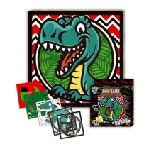 Zestaw do tworzenia obraz�w z drewna - Dinozaur Panta Plast