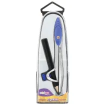 Strigo Cyrkiel metalowy z o��wkiem w plastikowym etui granatowy
