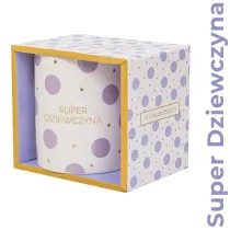Be-Happy Gifts Kubek prezentowy Super Dziewczyna