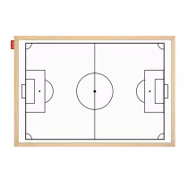 Tablica taktyczna suchocieralna magnetyczna MEMOBE biaa boisko do piki nonej 90x60 cm