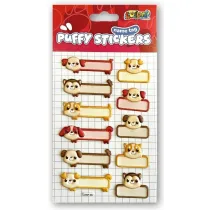 Naklejki Puffy Name Tag Dogs PENMATE