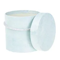 Pude�ko Flower Box jasnoniebieski ROZETTE