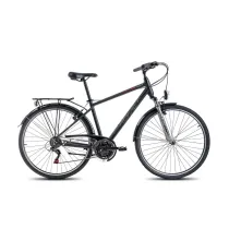 Romet Rower trekkingowy WAGANT 3 (0) SPECIAL 2024 czarno-czerwony 23 XL