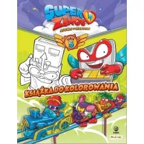 SuperZings. Ksika do kolorowania + figurka
